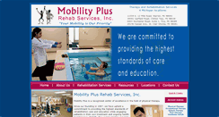 Desktop Screenshot of mobilityplusrehab.com